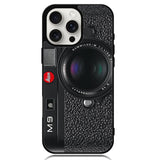Black M9 Leica Camera iPhone 16 Pro Max Case