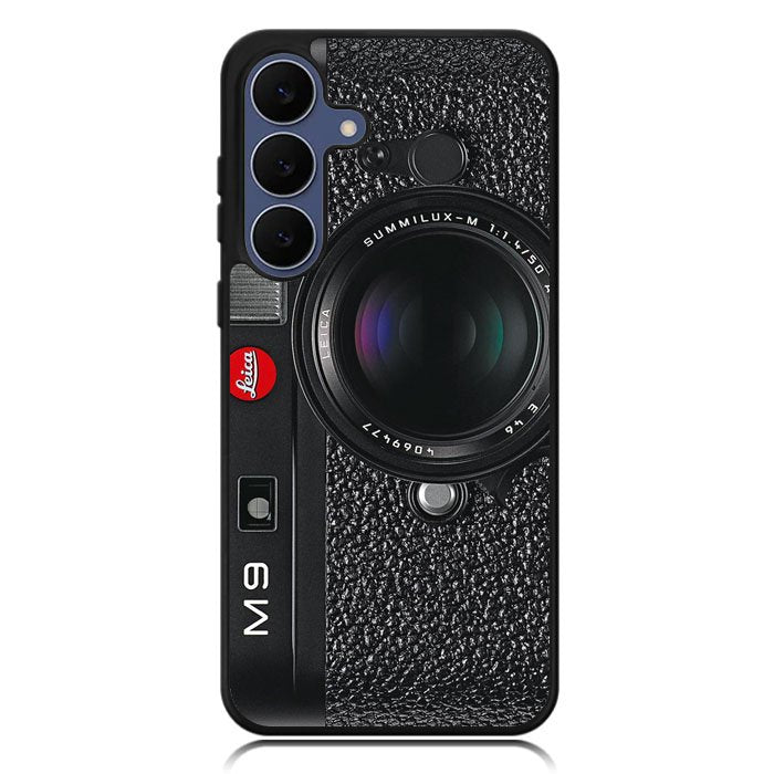Black M9 Leica Camera Samsung Galaxy S25 FE Case