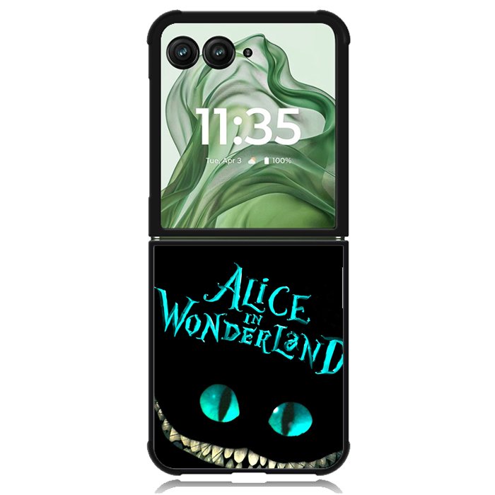 Alice In Wonderland Motorola Moto Razr+ Plus 2024/2025 Case, Motorola Razr 50 Ultra/50s Ultra Case