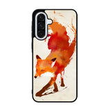 Watercolor art orange red fox animal Samsung Galaxy A36 Case FE1064