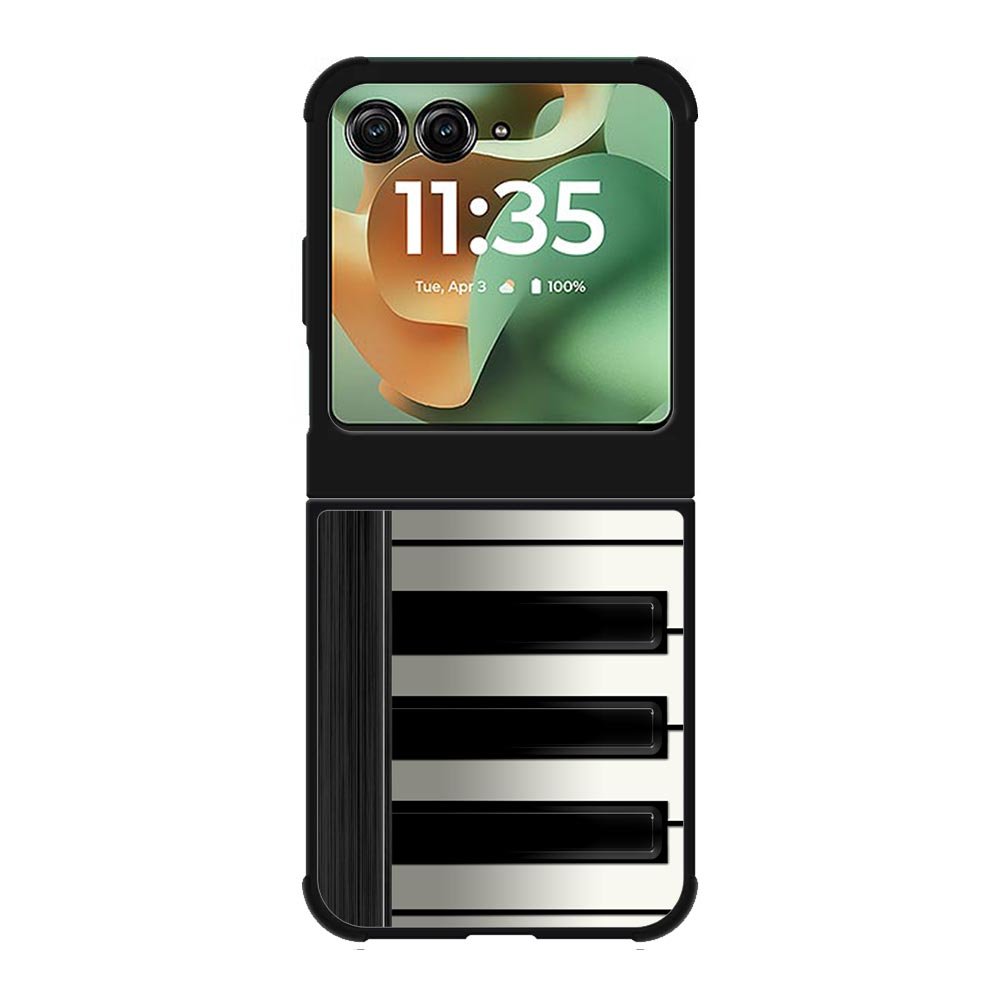 Piano Design Motorola Moto RAZR 2025 Case