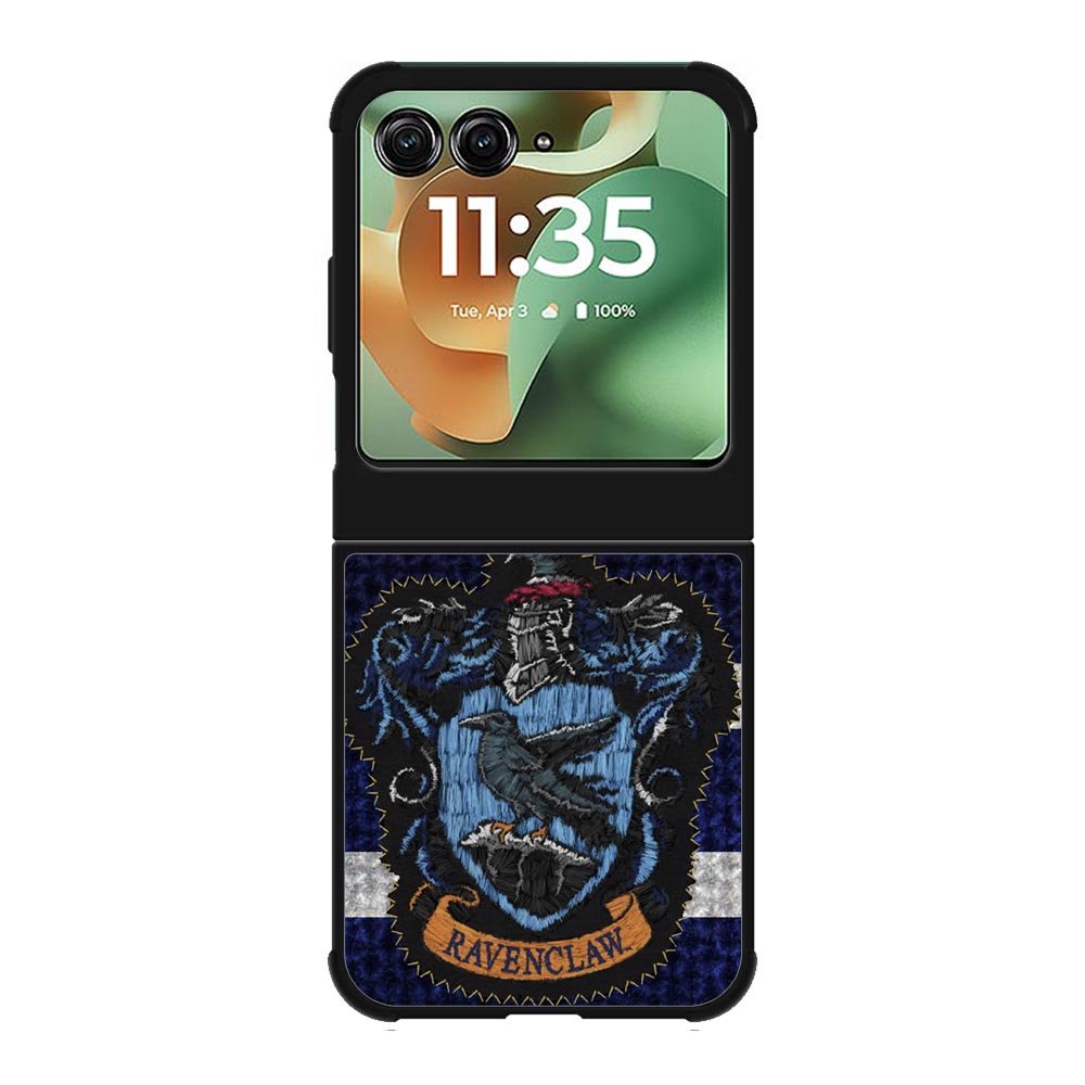 Harry Potter Knit Ravenclaw Wall Crest Logo F0185 Motorola Moto RAZR 2025 Case