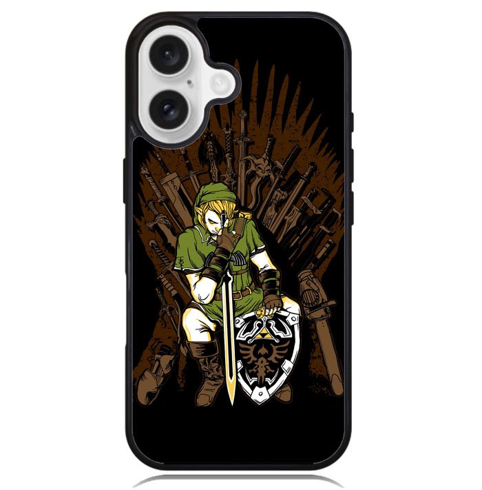 Game of Blades Zelda Link iPhone 16 Case