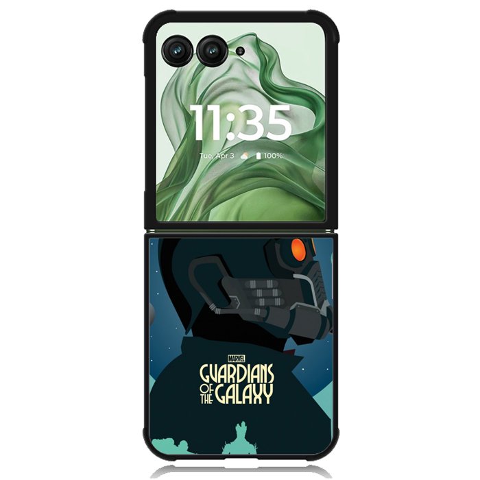 Guardians of the Galaxy sinluet Z0692 Motorola Moto Razr+ Plus 2024/2025 Case, Motorola Razr 50 Ultra/50s Ultra Case