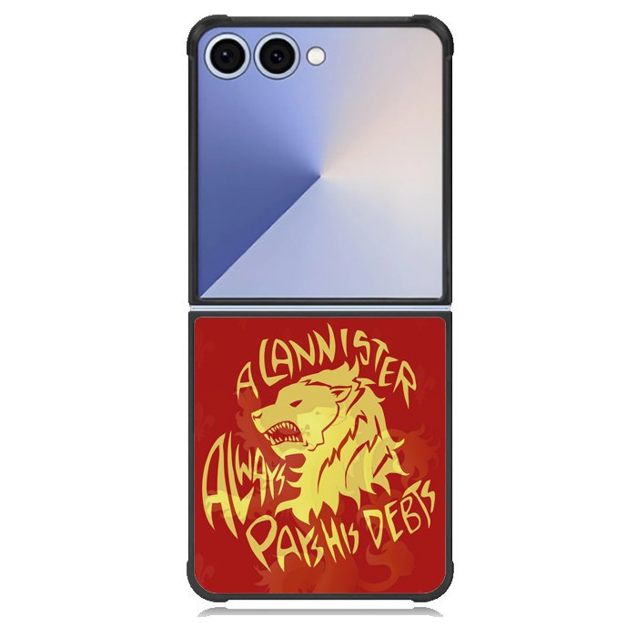 House Lannisters Sigil Red Lion Z0711 Samsung Galaxy Z Flip 7 Case