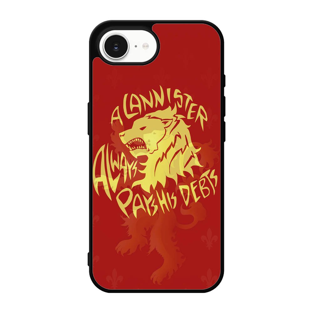 House Lannisters Sigil Red Lion Z0711 iPhone 17e Case