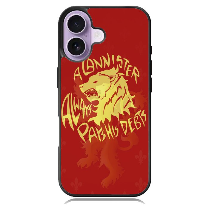 House Lannisters Sigil Red Lion Z0711 iPhone 17 Case