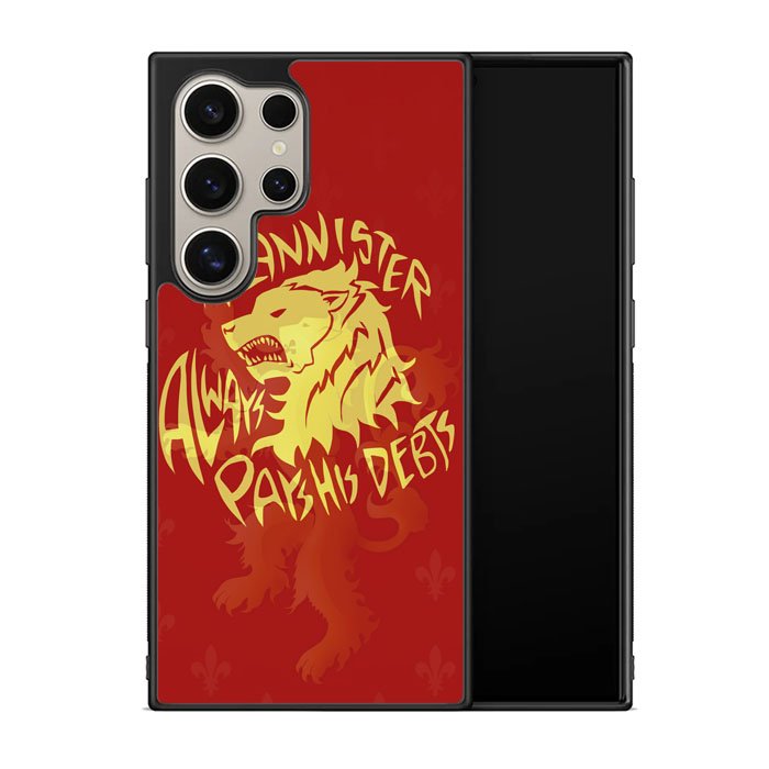 House Lannisters Sigil Red Lion Z0711 Samsung Galaxy S24 Ultra 5G Case