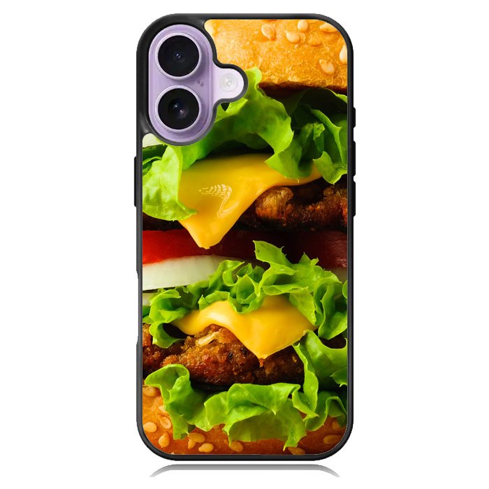 Cheese Burger Z0715 iPhone 17 Case