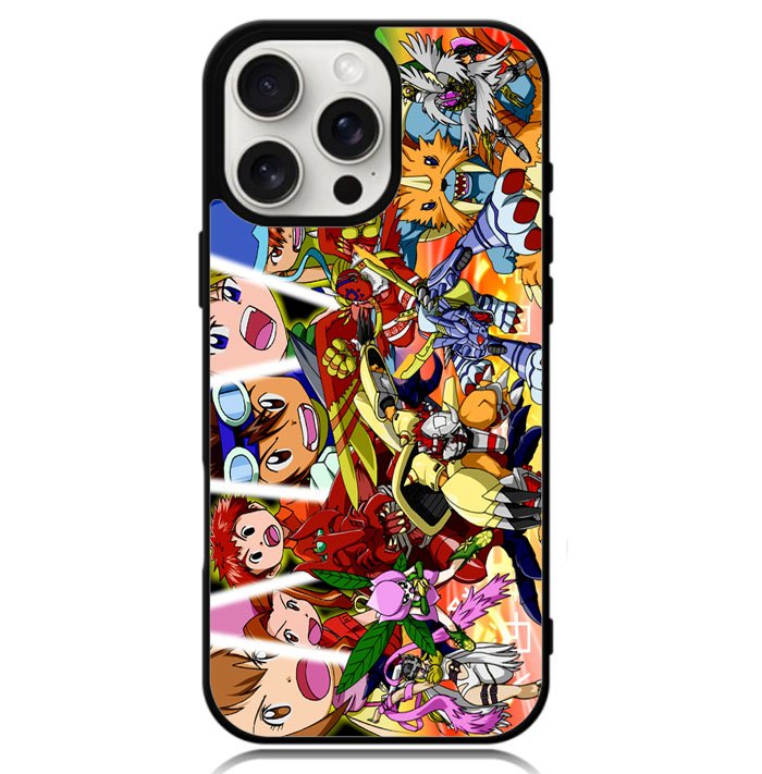 digimon season 1 Z0738 iPhone 16 Pro Max Case