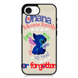 Stitch Disney Ohana Means Family iPhone 16e Case