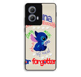 Stitch Disney Ohana Means Family Motorola Moto Edge 2024 Case FE4076