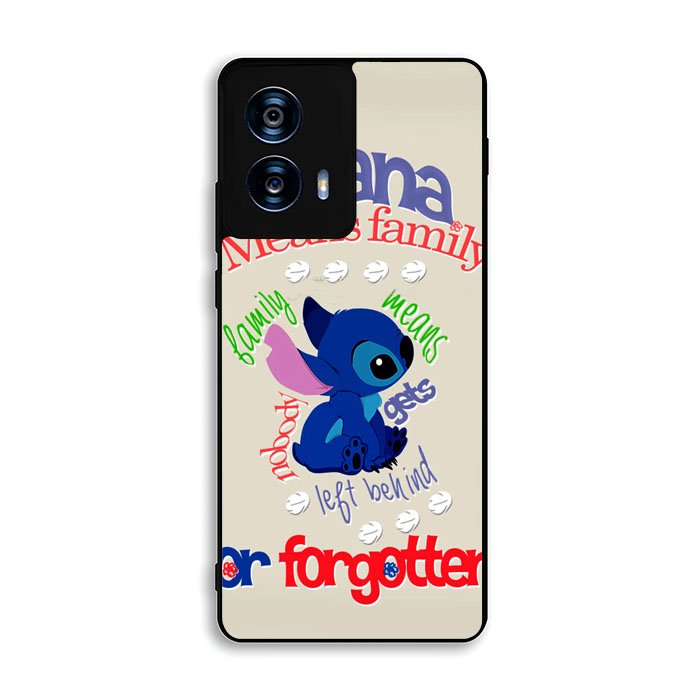 Stitch Disney Ohana Means Family Motorola Moto G Power 5G 2024 Case FE1011