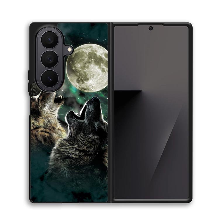 Wolfes Moon Samsung Galaxy Z Fold 7 Case