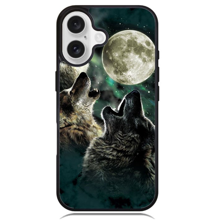 Wolfes Moon iPhone 16 Case