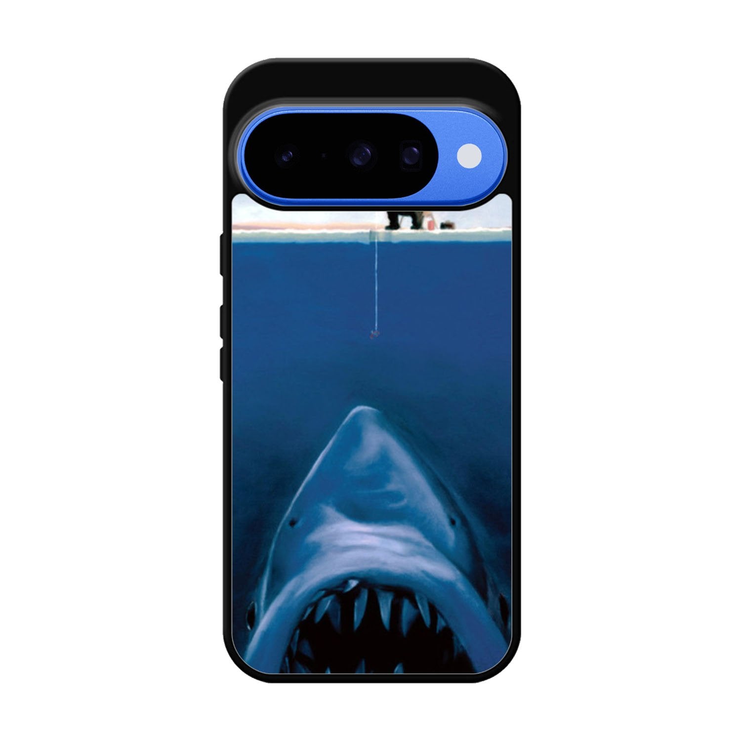 Funny Fishing Shark Google Pixel 10 Case
