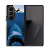 Funny Fishing Shark Samsung Galaxy Z Fold 7 Case