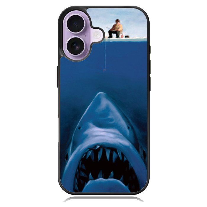 Funny Fishing Shark iPhone 17 Case