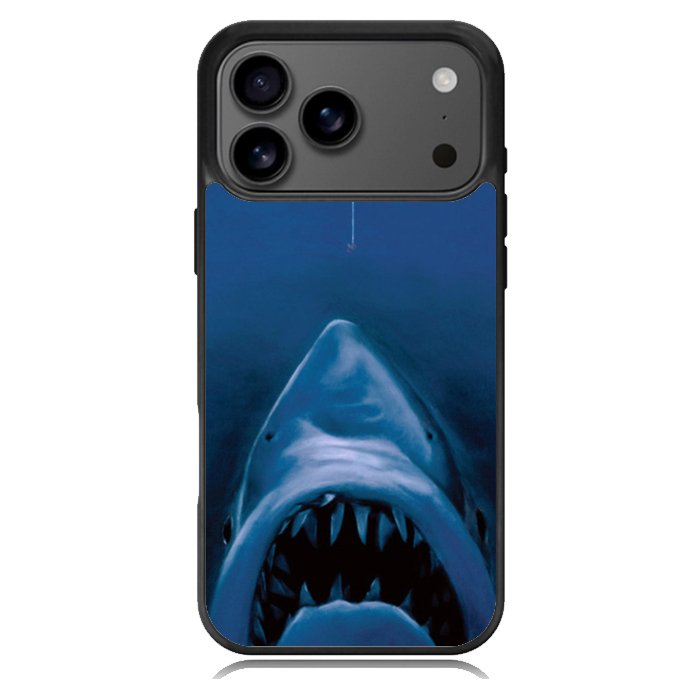 Funny Fishing Shark iPhone 17 Pro Max Case
