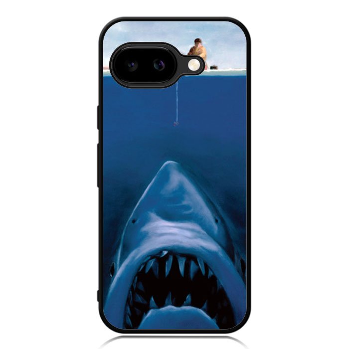 Funny Fishing Shark Google Pixel 9A Case
