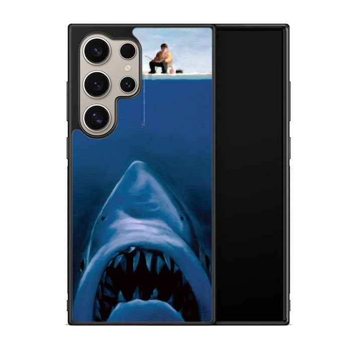 Funny Fishing Shark Samsung Galaxy S24 Ultra 5G Case