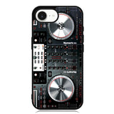 Digital mixer DJ turntable electronic music iPhone 16e Case FE1073