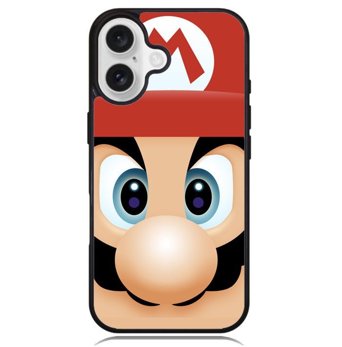 Mario Face iPhone 16 Case