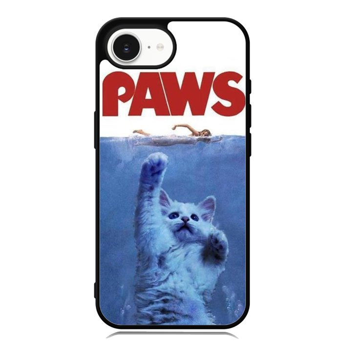 PAWS OVIE PARODY FUNNY CAT ATTACK iPhone 16e Case FE1075