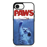PAWS OVIE PARODY FUNNY CAT ATTACK iPhone 16e Case FE1075