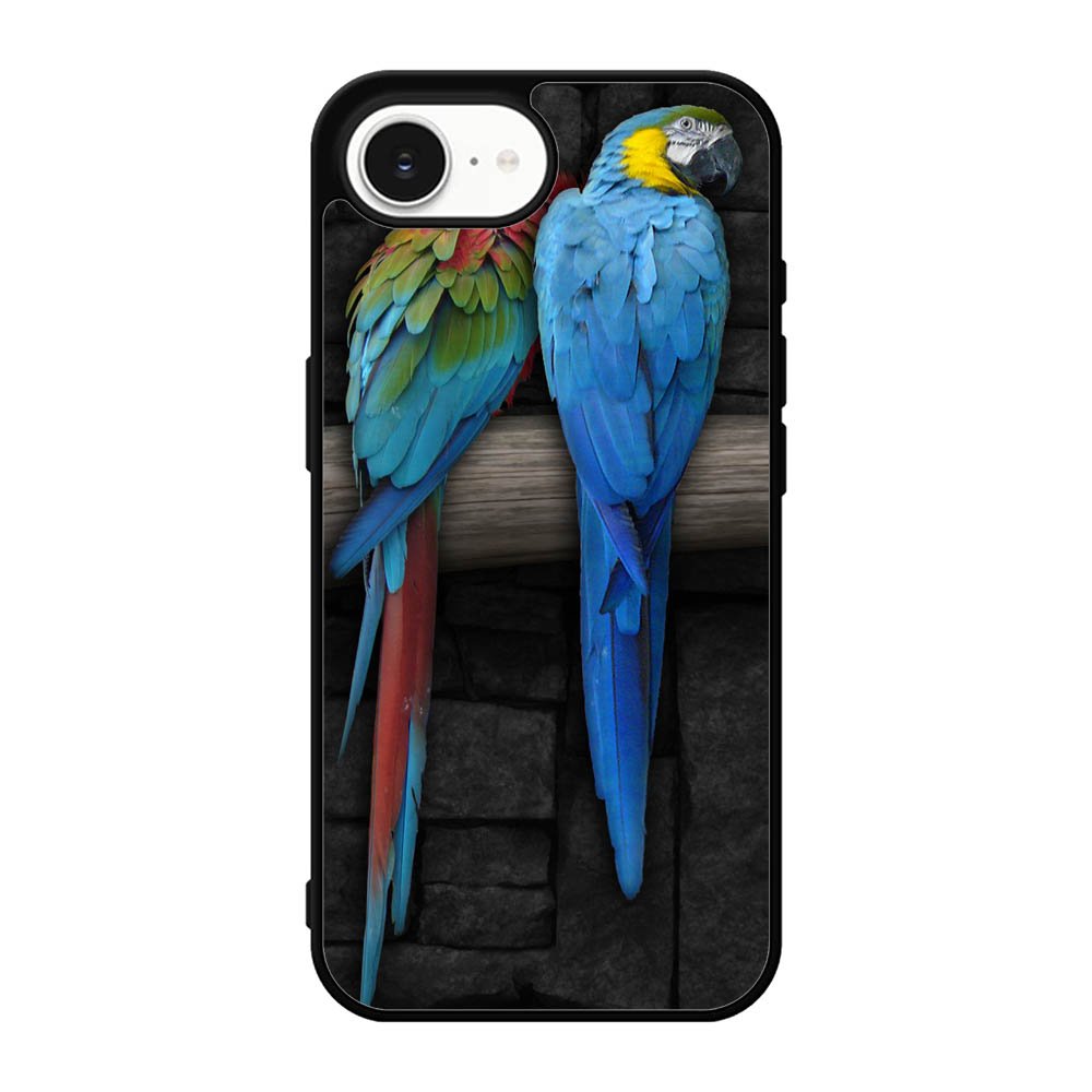 Cute Couple of Birds Parrot Pair Couple Animal Bird iPhone 17e Case