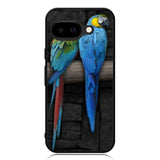 Cute Couple of Birds Parrot Pair Couple Animal Bird Google Pixel 9A Case