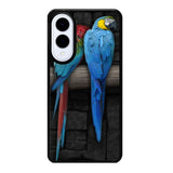 Cute Couple of Birds Parrot Pair Couple Animal Bird Samsung Galaxy S25 Edge Case