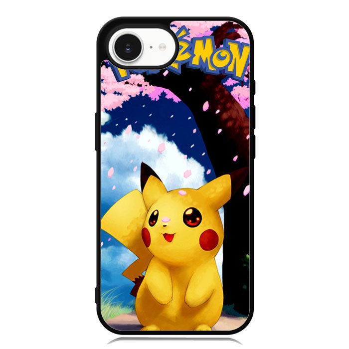 Awesome Sakura Sweet Pikachu Pokemon iPhone 16e Case FE1076