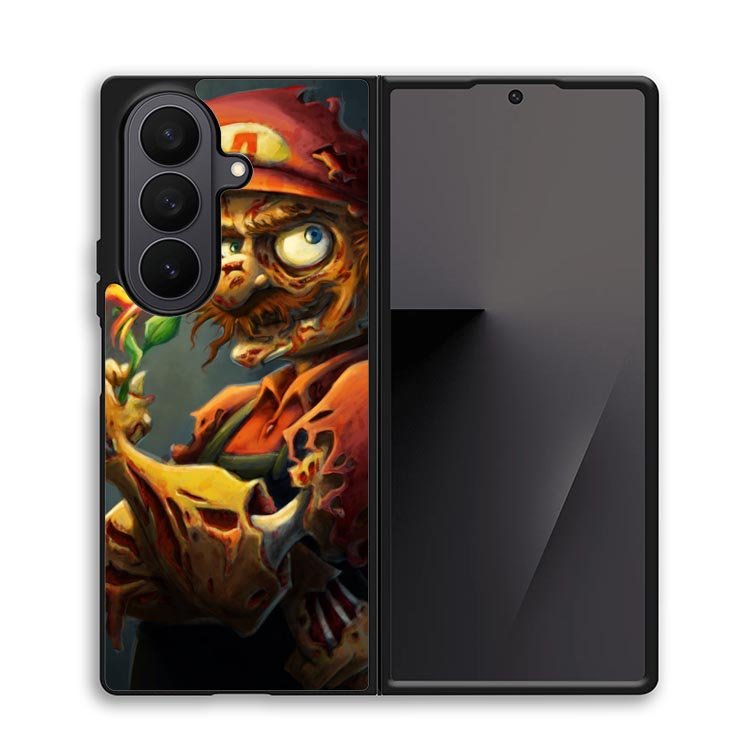 Super Mario Zombie Samsung Galaxy Z Fold 7 Case
