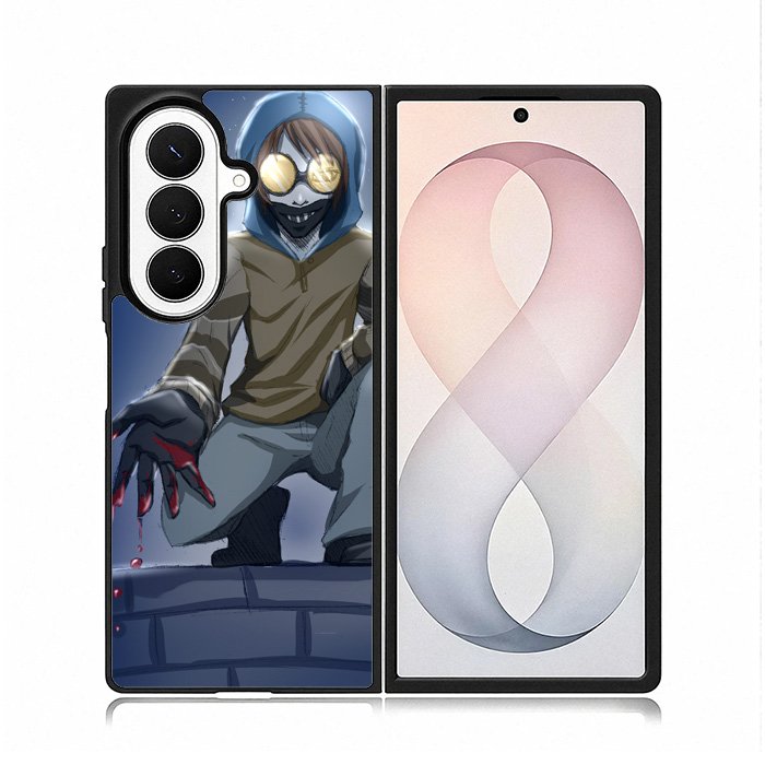Creepypasta Ticci Toby Case Samsung Galaxy Z Fold 8 Ultra Case DC0396