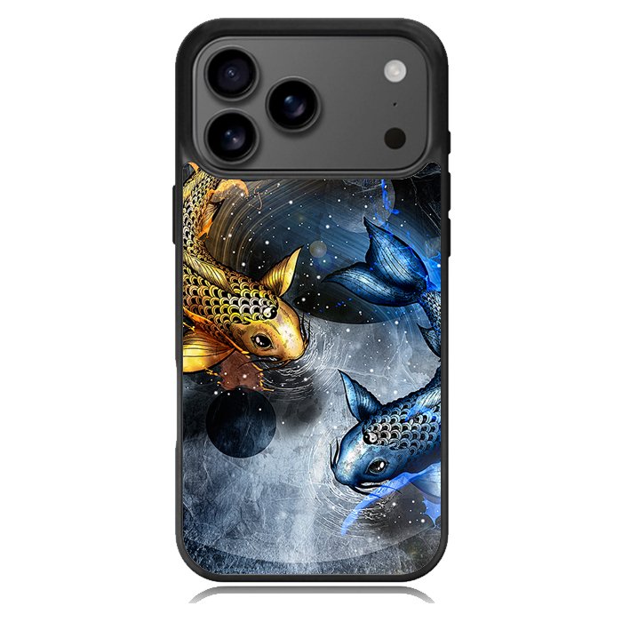 Fish Yin Yang iPhone 17 Pro Max Case