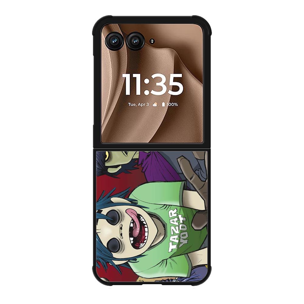 Gorillaz F0846 Motorola Moto RAZR Plus 2025 Case