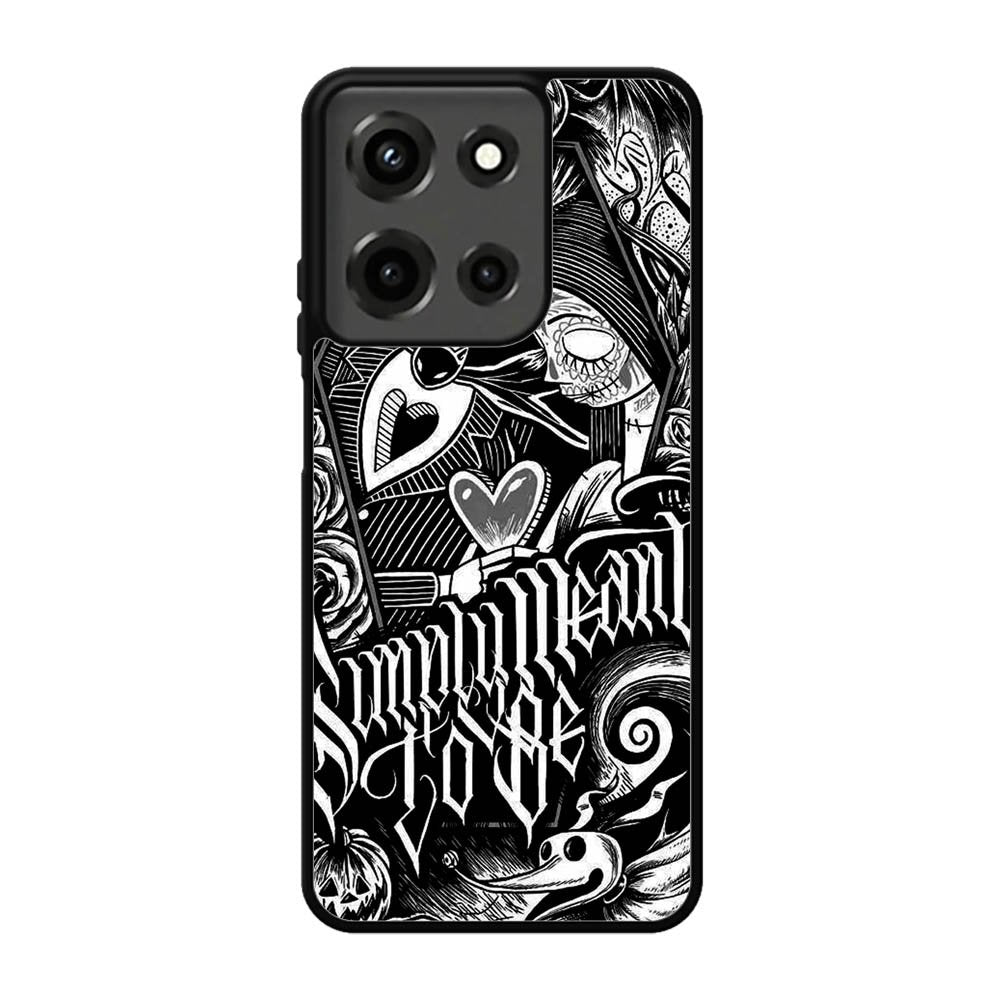 Jack And Sally Muertitos The Nightmare Before Christmas Motorola Moto G 5G 2025 Case FE2529