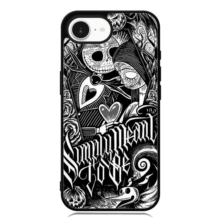 Jack And Sally Muertitos The Nightmare Before Christmas iPhone 16e Case FE1078