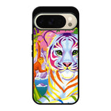 Neon Tiger And Monkey Google Pixel 10 Pro Case