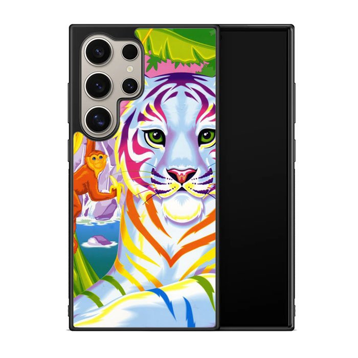 Neon Tiger And Monkey Samsung Galaxy S24 Ultra 5G Case