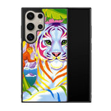 Neon Tiger And Monkey Samsung Galaxy S24 Ultra 5G Case