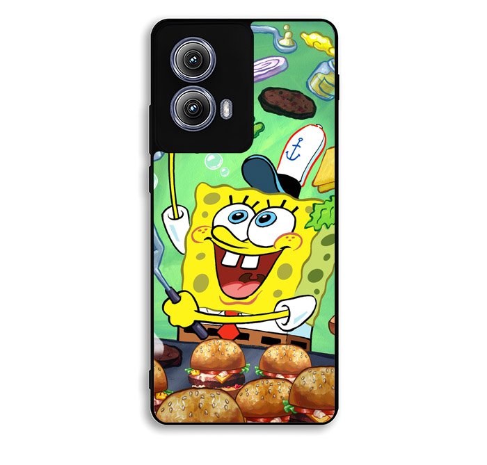 Spongebob Squarepants Krabby Patty Motorola Moto Edge 2024 Case FE7709