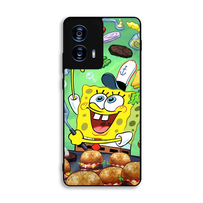 Spongebob Squarepants Krabby Patty Motorola Moto G Power 5G 2024 Case FE7709