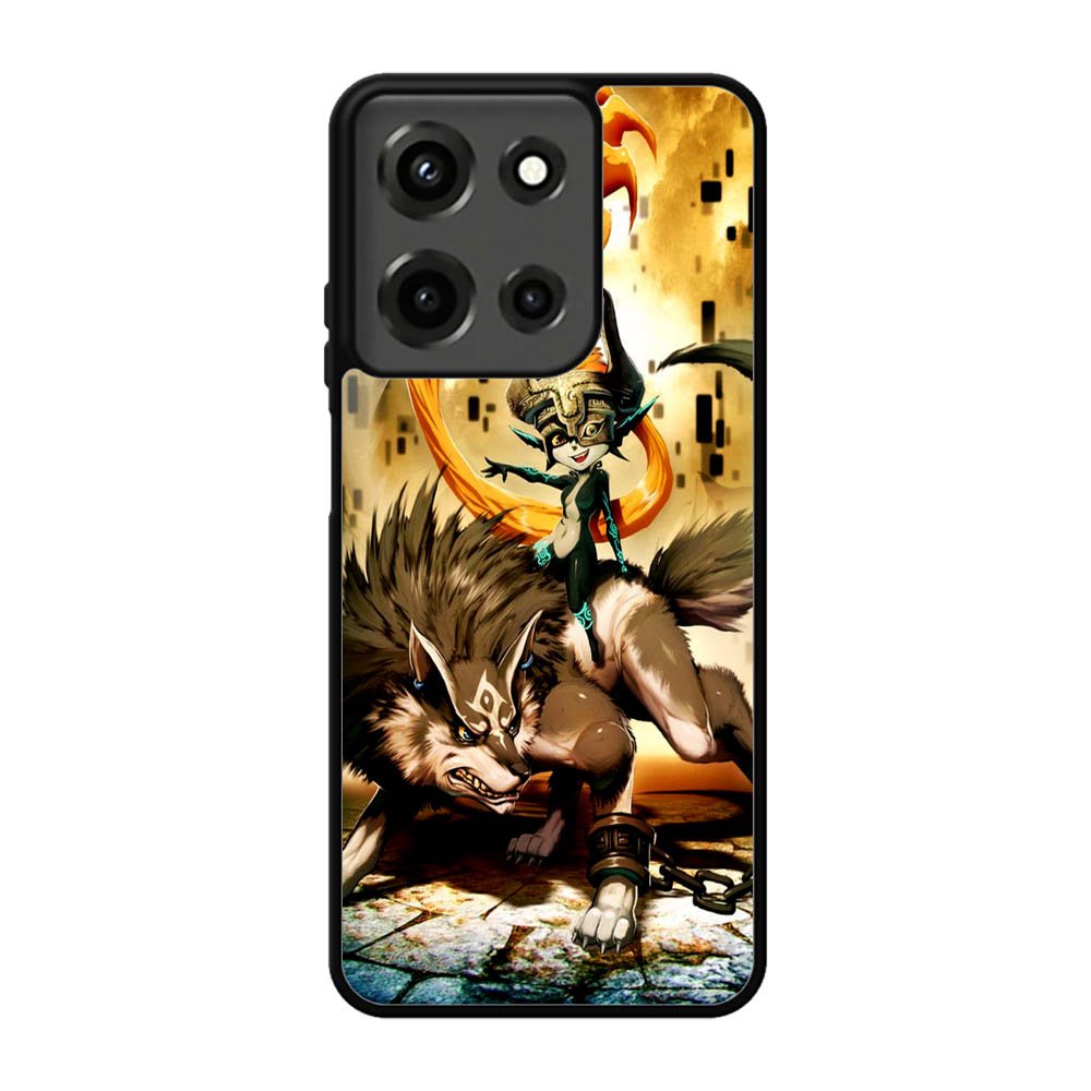 Zelda and wolf twilight princess Motorola Moto G 5G 2025 Case FE3599