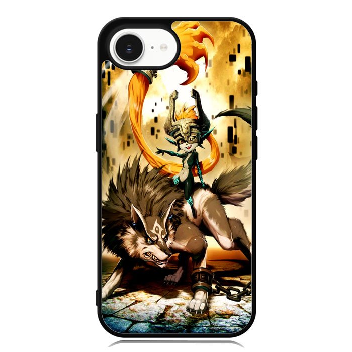Zelda and wolf twilight princess iPhone 16e Case FE1111
