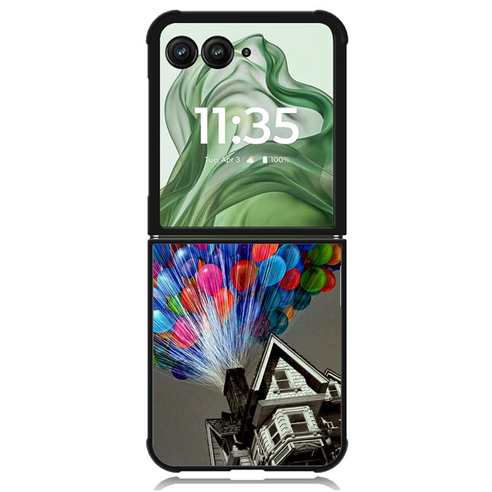 Up Movie Z0274 Motorola Moto Razr+ Plus 2024/2025 Case, Motorola Razr 50 Ultra/50s Ultra Case