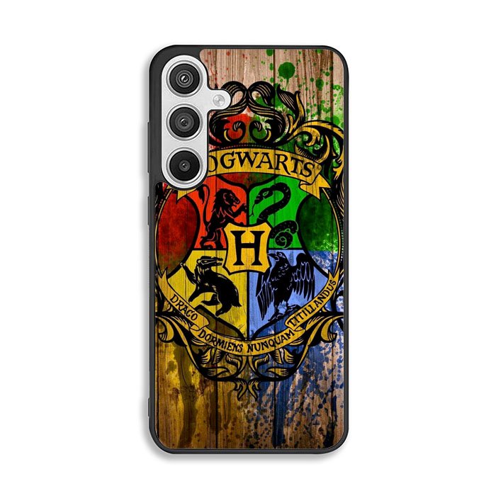 Harry Potter Hogwarts Logo wood Samsung Galaxy A26 Case FE4264