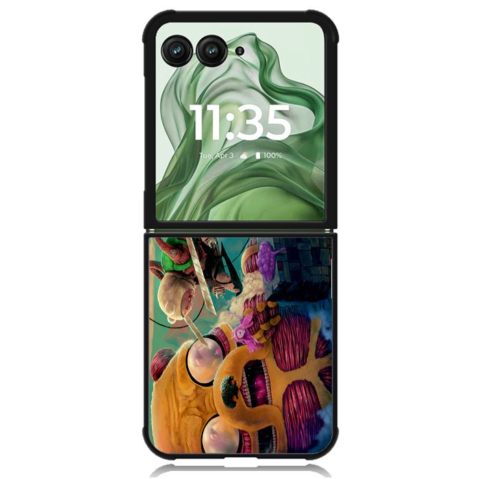 Adventure On Titan Walpaper Z0472 Motorola Moto Razr+ Plus 2024/2025 Case, Motorola Razr 50 Ultra/50s Ultra Case