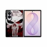 Marvel Superhero PUNISHER logo Samsung Galaxy Z Fold 8 Case